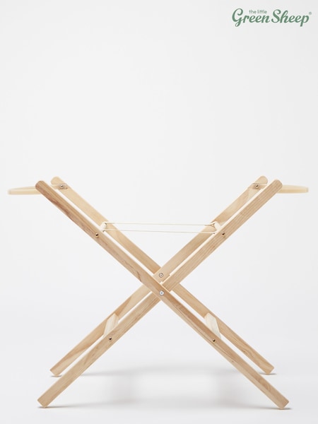 The Little Green Sheep Natural Moses Basket Stand (277051) | £35