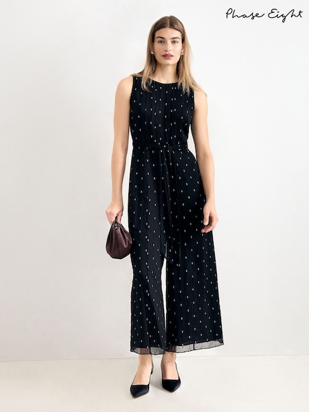 Black - Phase Eight Petite Janine Jumpsuit