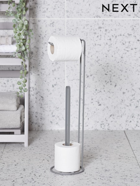Grey Wire Toilet Roll Holder (279415) | £12
