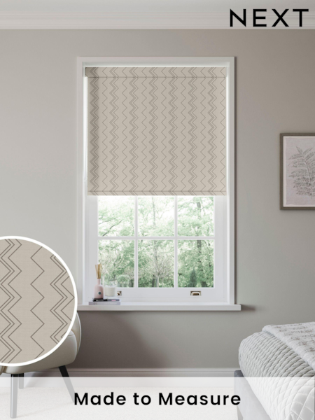 Grey Zally Made to Measure Roller Blind (279495) | £57