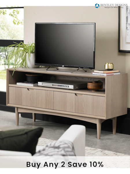 Bentley Designs Natural Dansk Entertainment Unit (281018) | £420