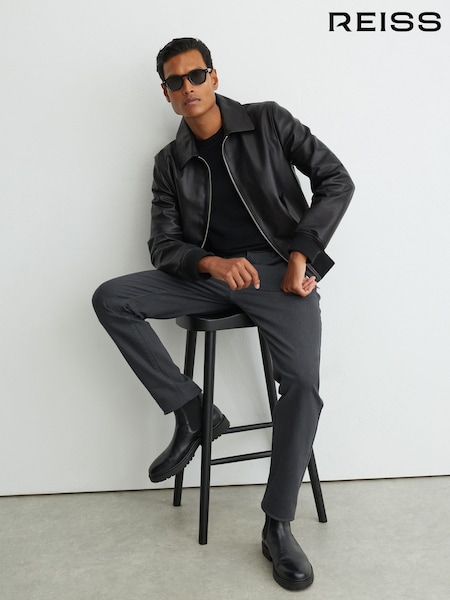 Stay Grey - Regular Reiss Picton Cotton-stretch Slim-fit Jeans