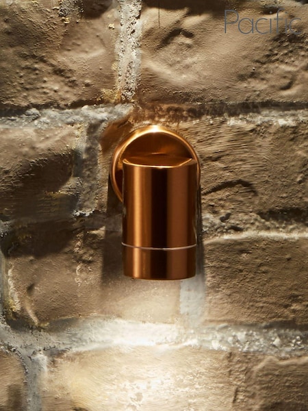 Pacific Copper Copper Fixed Spot Wall Outdoor Light (281812) | £30