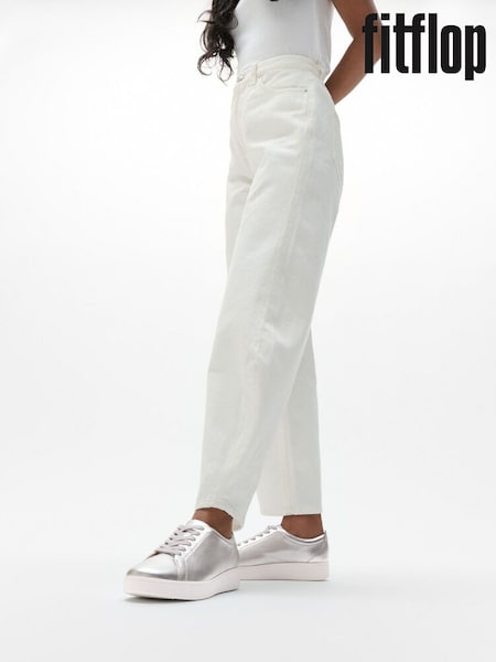 FitFlop Rally Leather Trainers (282963) | £90