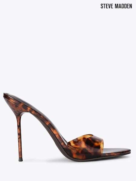 Brown - Steve Madden Davina Heel Sandals