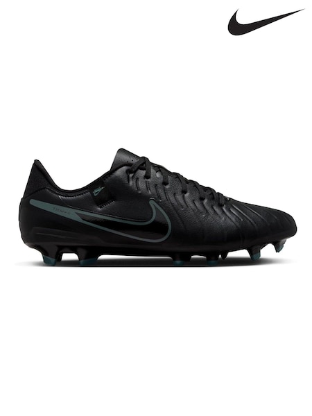Nike Black/Green Adults Tiempo Legend 10 Academy Multi Ground Football Boots (283332) | £80