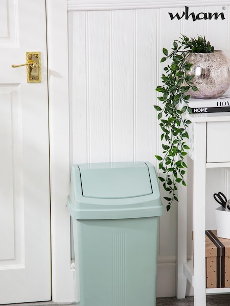 Wham Green Casa 25L Plastic Swing Bin (283675) | £15