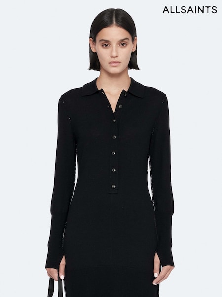 Black - Allsaints Coyte Dress
