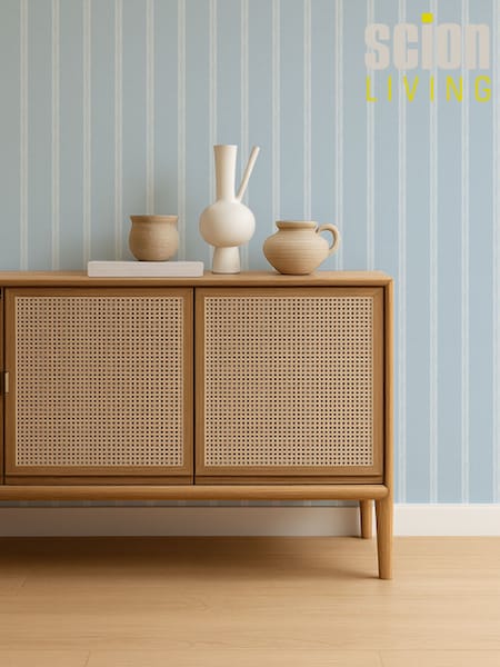 Scion Pomona Harvest Stripe 10m Wallpaper