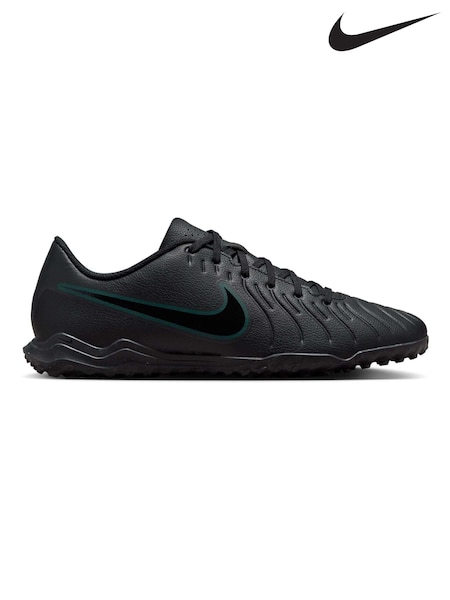 Nike Black/Green Adults Tiempo Legend 10 Club Turf Football Boots (284480) | £50