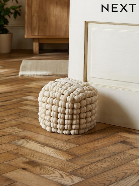 Natural Global Bobble Doorstop (285279) | £16