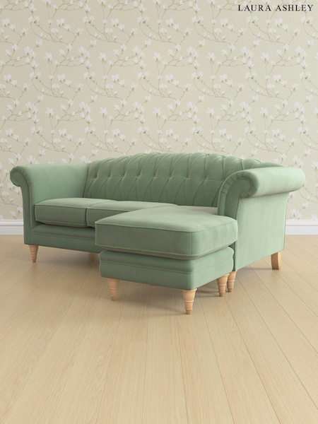 Ailsworth/Moss Green Gloucester Button Back By Laura Ashley (286011) | £1,900