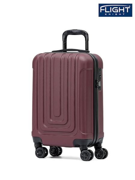 Flight Knight 55x35x20cm 8 Wheel ABS Hard Case Cabin Carry On Hand Luggage (286372) | £50