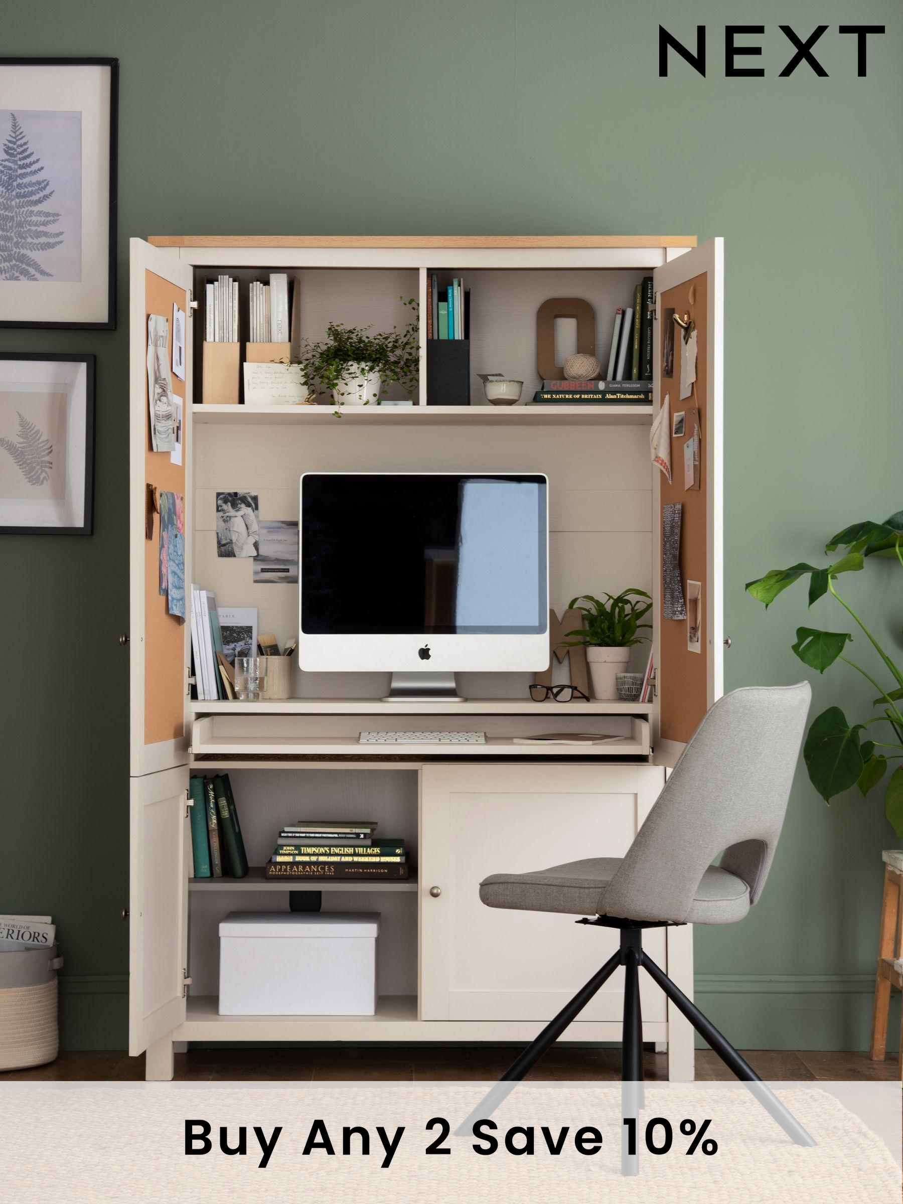 Hidden home office desk 2025