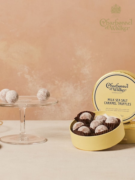 Charbonnel Et Walker Milk Sea Salt Caramel Truffles Single Layer