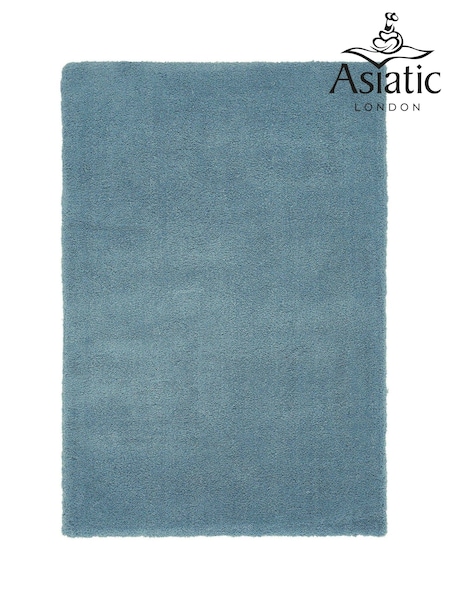 Asiatic Rugs Duck Egg Blue Lulu Extra Soft Shaggy Rug (288194) | £159 - £452