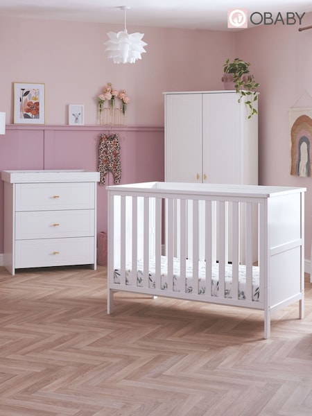 Obaby 3 Piece Evie Mini Nursery Furniture Set