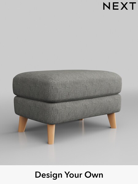 Boucle Weave Easy Clean/Dark Grey Conway Relaxed Sit (289153) | £375