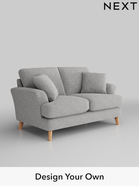 Chunky Chenille/Light Grey Conway Relaxed Sit (289384) | £1,150