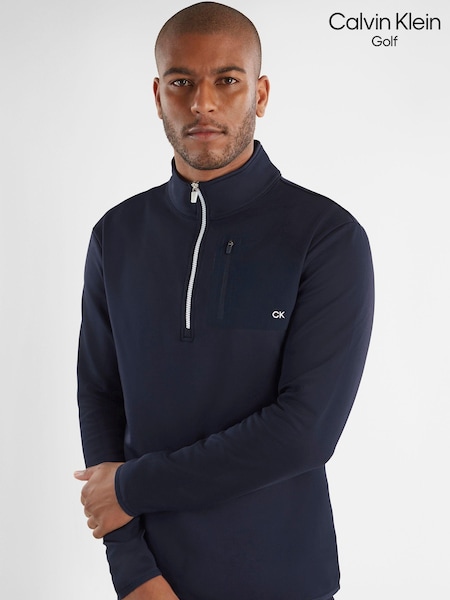 Calvin Klein Golf Delta Quarter Zip Sweatshirt (291481) | £50