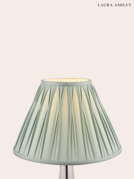 Laura Ashley Blue Fenn Silk Empire Easyfit Lamp Shade (291574) | £28 - £45