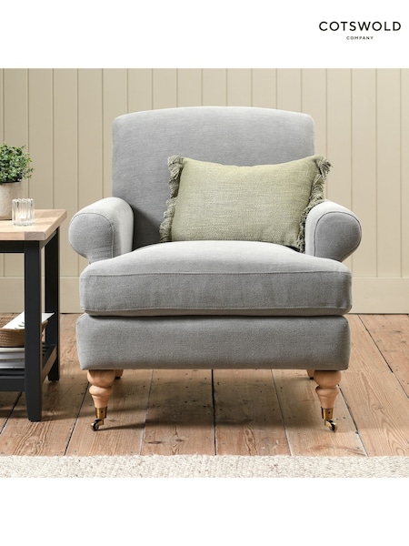 Cotswold Company William Cotton Linen Weave Armchair