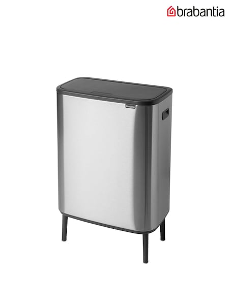 Brabantia Matt Steel Fingerprint Proof Bo Hi 60L Touch Bin (293213) | £160