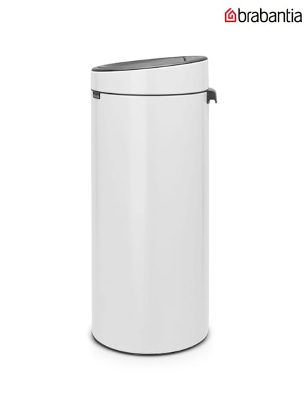 Brabantia White New 30L Touch Bin (293432) | £92
