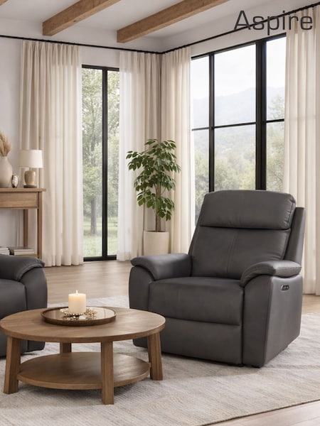 Aspire Furniture Kingsmere 1 Seater Power Recliner Armchair