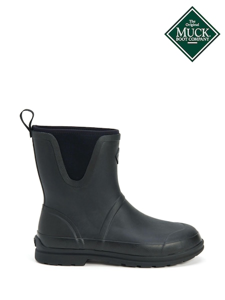 Muck Boots Black Originals Pull-On Mid Boots (294235) | £110