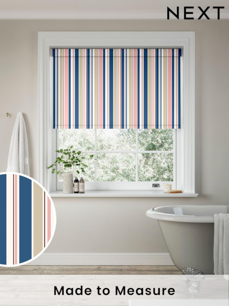 Blue Chindi Made to Measure Roller Blind (294408) | £57