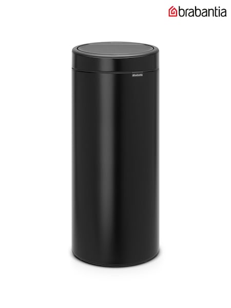 Brabantia Matt Black New 30L Touch Bin (294627) | £133