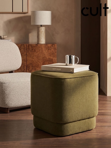 Cult Furniture Soho Velvet Pouffe Stools & Ottomans