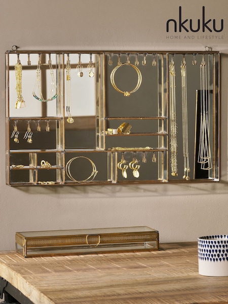 Nkuku Bequai Wall Hung Jewellery Box