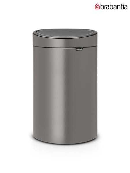 Brabantia Platinum New 40L Touch Bin (296676) | £122