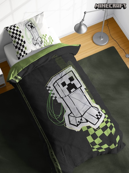 Minecraft Creative Mode Cotton Children's Bedding Set