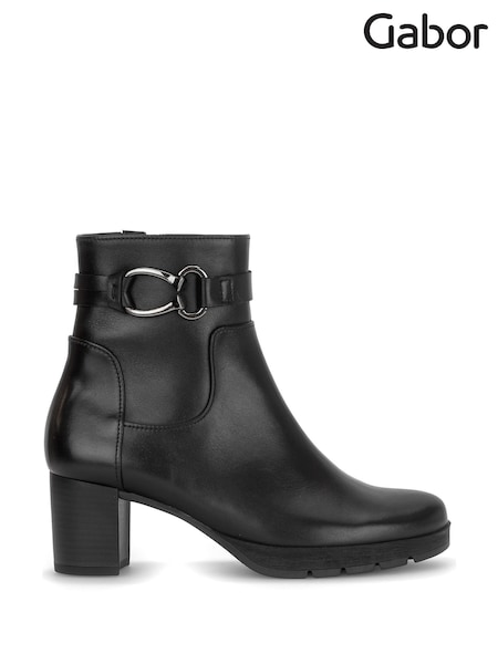 Black - Gabor Emilia Ankle Boots