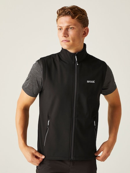 Regatta Black Bradwell III Softshell Gilet (297970) | £28