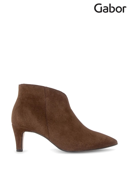 Brown - Gabor Terri Ankle Boots