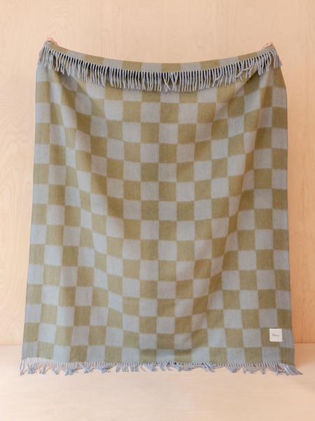 Tbco Bold Check Wool Blanket