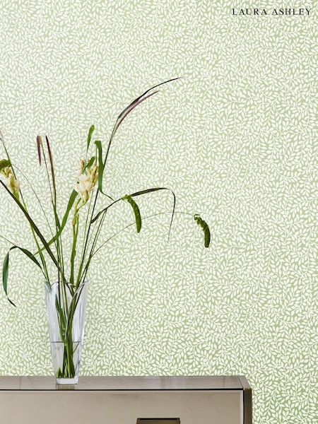 Laura Ashley Hedgerow Little Vines A4 Wallpaper Sample (298588) | £1