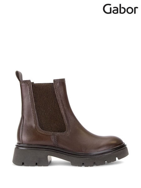 Brown - Gabor Marissa Chelsea Boots