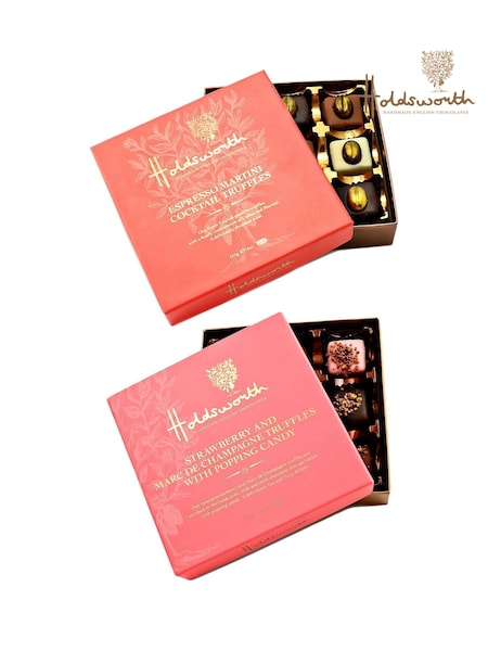 Holdsworth 2 Pack Elegant Collection Chocolate Gift Box (2TU298) | £24