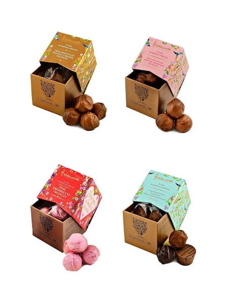 Holdsworth 4 Pack Truly Scrumptious Chocolate Petite Cubes (2TU656) | £26