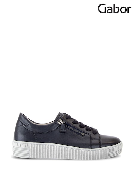 Blue - Gabor Wisdom Fashion Trainers