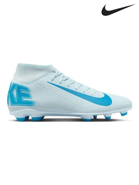 Nike Soar/White Adults Mercurial Superfly 10 Multi Ground Football Boots (300983) | £65