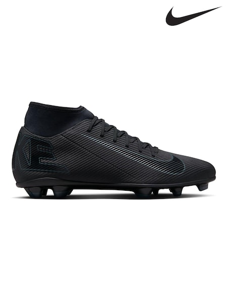 Nike Black/Green Adults Mercurial Superfly 10 Multi Ground Football Boots (301164) | £65