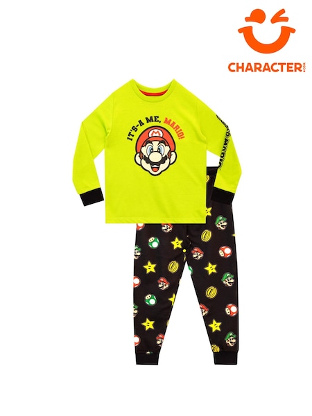 Green - Character Super Mario It's-a Me, Mario! Pyjamas