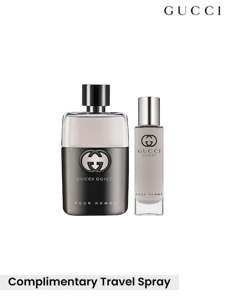 Gucci Guilty Pour Homme Eau De Toilette 50ml Gift Set (worth Over £88)