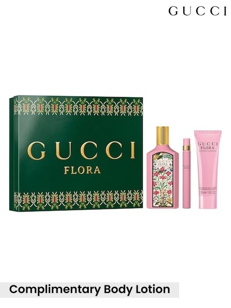 Gucci Flora Gorgeous Gardenia Eau De Parfum 100ml Gift Set